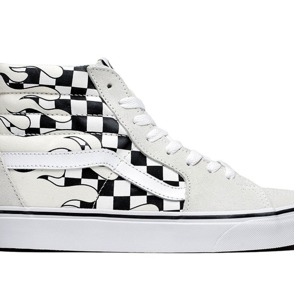 Vans Sk8-Hi Checkerboard Flame Classics. Brand New. Various Men Sizes - Picture 3 of 5